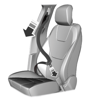 FORD E-350 2023 Seatbelts fig 6