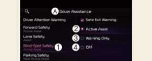 Kia Sportage PHEV 2023 Blind-Spot Collision-Avoidance Assist (BCA) User Guide-07