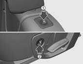 Kia Telluride 2023 Armrest (2nd Row Seat), Folding the Rear Seat and Seat Belts User Guide-08
