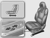 Kia Telluride 2023 Front Seat Adjustment for Manual Seat, Front Seat Adjustment for Power Seat and Lumbar Stabilization System User Guide-04