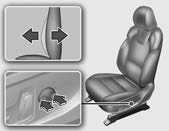 Kia Telluride 2023 Front Seat Adjustment for Manual Seat, Front Seat Adjustment for Power Seat and Lumbar Stabilization System User Guide-07