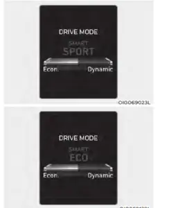 Hyundai Elantra 2023 Drive Mode Integrated Control System and Special Driving Conditions User Guide 5