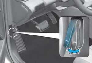 Hyundai Elantra 2023 Hood Trunk Fuel filler door Exterior Lights High Beam Assist (HBA) User Guide 1