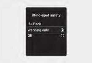 Hyundai Elantra Hybrid 2023 Blind-Spot Collision-Avoidance Assist (BCA) User Guide 6