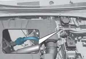Hyundai Elantra Hybrid 2023 Cabin Air Filter, Wiper Blades and Battery User Guide 8
