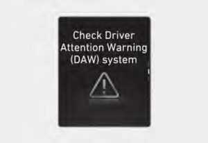 Hyundai Elantra Hybrid 2023 Driver Attention Warning (DAW) User Guide 8