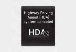 Hyundai Elantra Hybrid 2023 Highway Driving Assist (HDA) User Guide 9