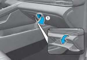 Hyundai Elantra Hybrid 2023 Storage Compartment and Interior Features User Guide 2