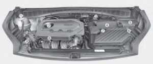 Kia Sportage 2022 Engine Compartment1