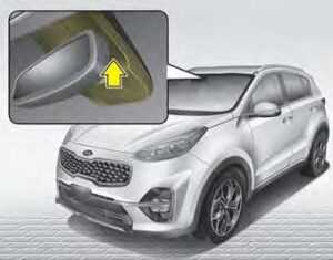 Kia Sportage 2022 Windshield Defrosting and Defogging, Clean Air and Storage Compartments User Guide 7