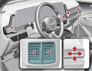 Kia Sportage 2023 Manual Climate Control System and Automatic Climate Control System User Guide-04