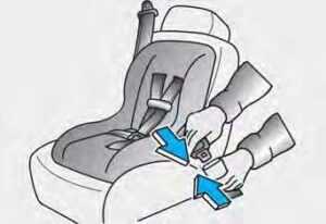 NEVER install a child or infant restraint in the front passenger’s seat8
