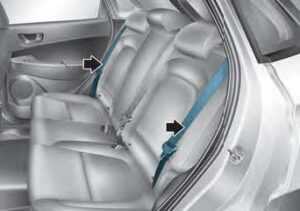 Hyundai Kona-EV 2023 Safety Precautions, Seats and Seat Belts 11