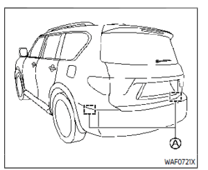 Nissan ARMADA 2022 Blind Spot Warning (BSW) and Rear Cross Traffic Alert (RCTA) User Guide 1