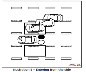 Nissan ARMADA 2022 Blind Spot Warning (BSW) and Rear Cross Traffic Alert (RCTA) User Guide 9