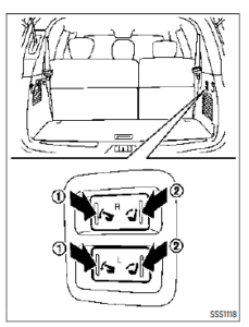 Nissan ARMADA 2022 Seats, Head Restraints Headrests and Seat Belts User GuideNissan ARMADA 2022 Seats, Head Restraints Headrests and Seat Belts User Guide 13