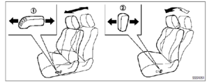 Nissan ARMADA 2022 Seats, Head Restraints Headrests and Seat Belts User GuideNissan ARMADA 2022 Seats, Head Restraints Headrests and Seat Belts User Guide 2