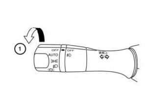Wiper and washer switch5