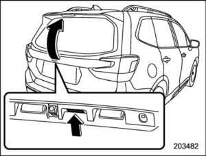 Subaru Forester 2023 Child safety locks and Rear gate Base User 41