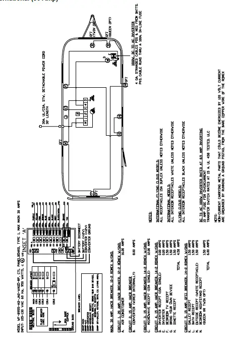 Airstream Travel Trailer International 2023 Electrical Diagrams User Manual 02