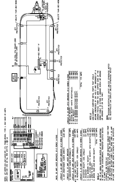 Airstream Travel Trailer International 2023 Electrical Diagrams User Manual 08