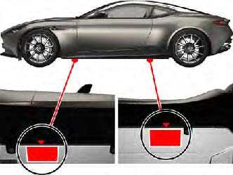Aston Martin DB11 2021 Vehicle Lifting User Guide 01