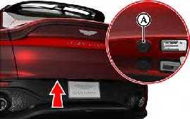 Aston Martin DBX 2021 Bonnet Release User Manual 20