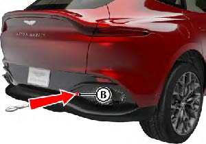 Aston Martin DBX 2021 Bonnet Release User Manual 24