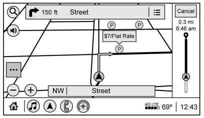 Chevrolet Blazer 2023 Map Orientation User Guide 07