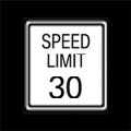 BMW 3 Series 2020-2023 Displaying Speed Limit Info User Manual 01