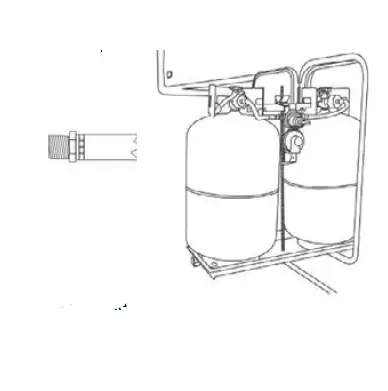 Double Cylinder Mounted On A-Frame 02