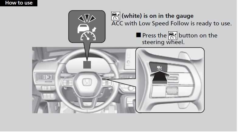 Honda Civic Hatchback 2022 Adaptive Cruise Control User Manual 03