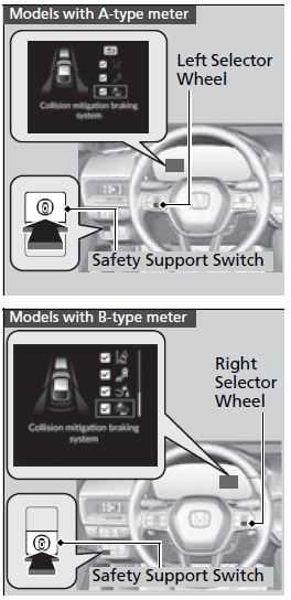 Honda Civic Hatchback 2022 Collision Alert Stages User Manual 01