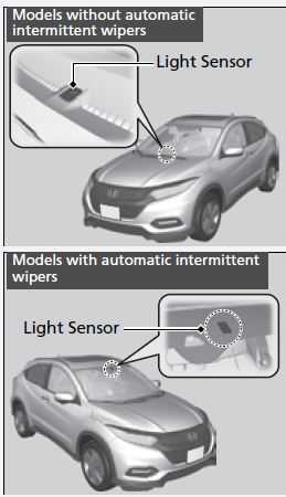 Honda HR-V Hybrid 2022 Light Switches User Manual 03