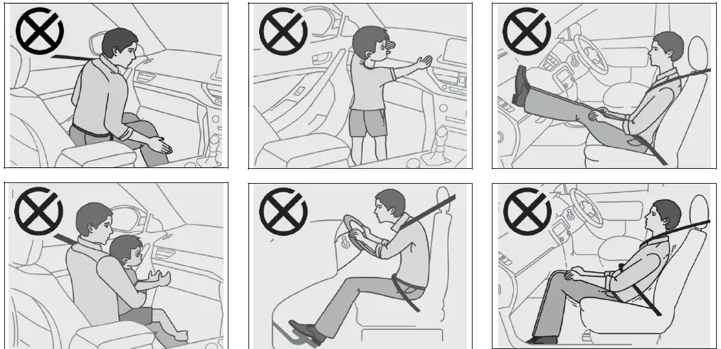 Tata Punch User 2021 Not Recommended Seating Position Manual 02