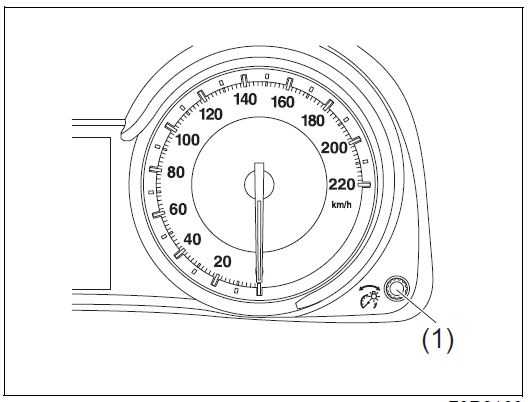Suzuki New ERTIGA 2020 Speedometer User Manual 04