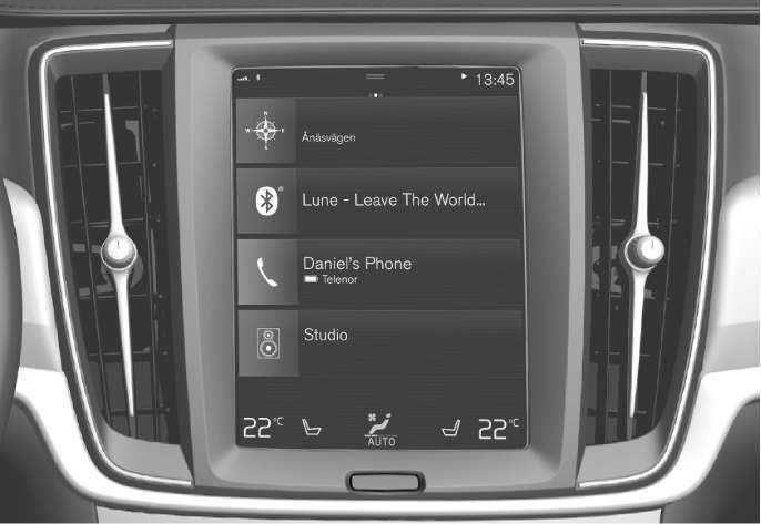 Volvo S60 2021-2023 Displays and Voice Control User Manual 13
