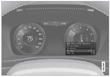 Volvo S60 2021-2023 Displays and Voice Control User Manual 25