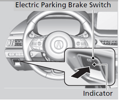 ACURA MDX 2023 Brakes and Refueling User Guide44
