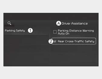 Kia Soul 2023 Rear Cross-Traffic Collision Avoidance Assist Owner's Manual 04