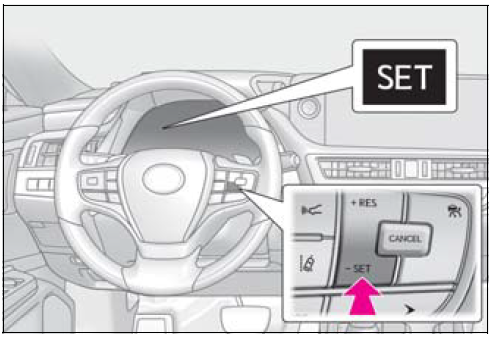 Lexus ES250 2023 Lexus ES250 2023 Radar Cruise Control User Manual-14