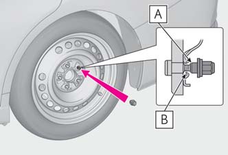 Lexus ES250 2023 Spare Tire Replacement User Manual 15