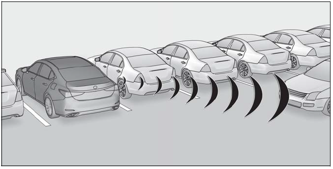 Lexus ES250 2023Parking Support Brake Functions User Manual-11