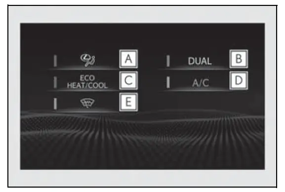 Lexus ES350 2022 Air Conditioning System 17