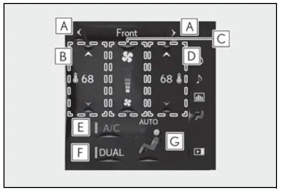 Lexus ES350 2022 Air Conditioning System 19