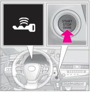 Lexus ES350 2022 Engine Ignition Switch User Manual-02