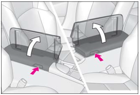 Lexus ES350 2022 Storage and Interior Features 03