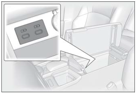 Lexus ES350 2022 Storage and Interior Features 19