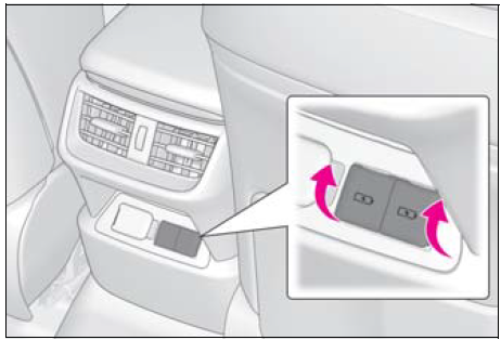 Lexus ES350 2022 Storage and Interior Features 20