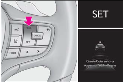 Lexus ES350 2023 Cruise Control User Manual-08